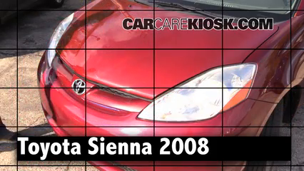 2008 Toyota Sienna CE 3.5L V6 Mini Passenger Van Review